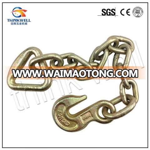 Us Standard Transport Chain with Eye Grab Hook Delta Ring