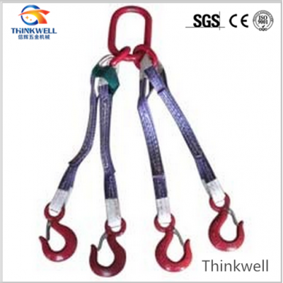 Factory Price Multi-Leg Polyester Webbing Sling Assembly